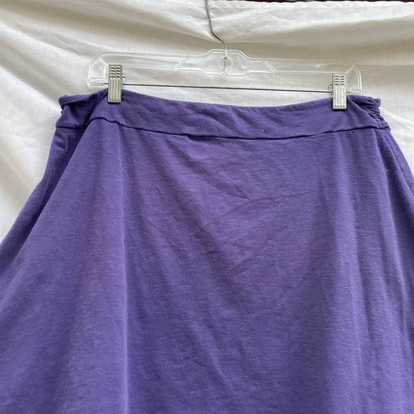 REI purple outdoor casual short skirt, size large - Picture 6 of 7